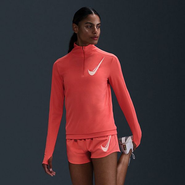 Women's Nike Swoosh 1/2-Zip Running Mid Layer Top