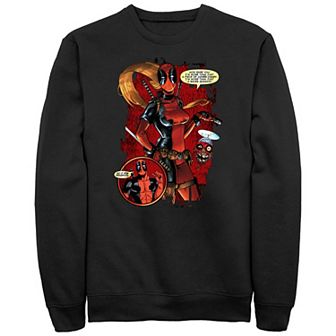 Big & Tall Marvel Deadpool Lady Deadpool How Dare You Graphic Fleece
