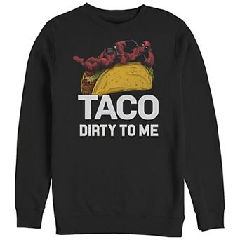 Big & Tall Marvel Deadpool Taco Dirty To Me Graphic Fleece