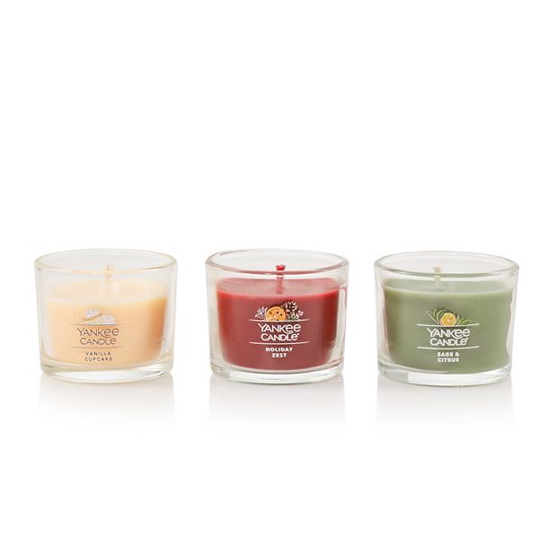 Yankee Candleセット Yankee Candle 3-pc. Holiday Party Mini Candle Set