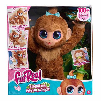 Girl's Just Play furReal Peanut the Playful Monkey Interactive Toy