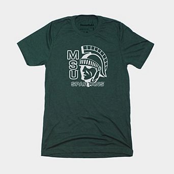 Adult Homefield NCAA Michigan State Spartans Logo T-Shirt