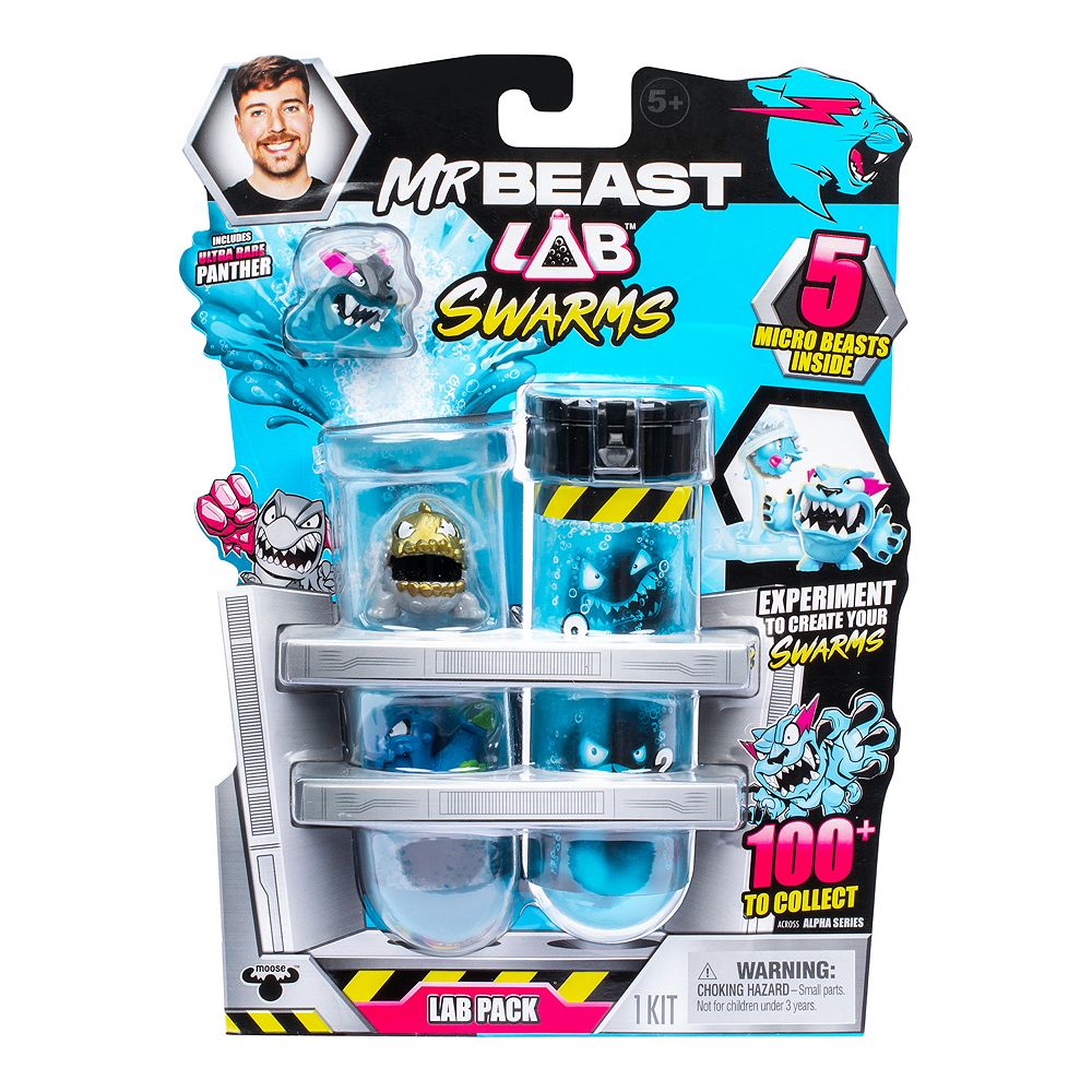 MrBeast Lab Swarms Lab Pack 5 Swarms Inside - Styles May Vary