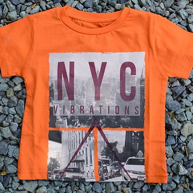 Kid's Casual Wear Summer Colorful Printed T-shirts