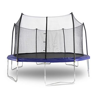 Skywalker Trampolines Round, Outdoor Trampoline For Kids With Safety Enclosure Net