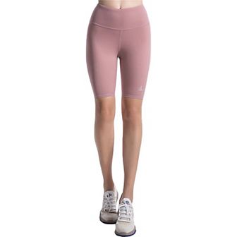 Women's High Elastic Waist 10/11 Compression Yoga Shorts