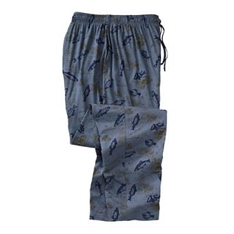 KingSize Men's Big & Tall Lightweight Jersey Pajama Pants