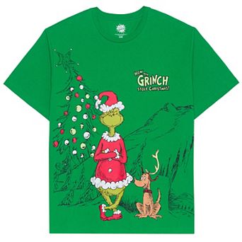 Big & Tall Dr. Seuss' How The Grinch Stole Christmas Graphic Tee