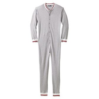 KingSize Men's Big & Tall Waffle Thermal Onesie Suit