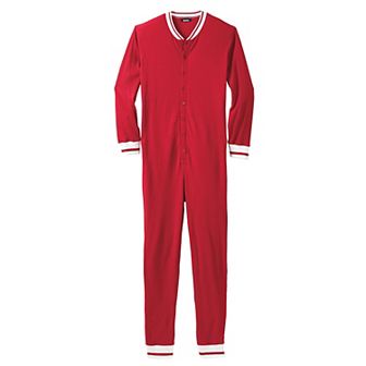 KingSize Men's Big & Tall Waffle Thermal Onesie Suit