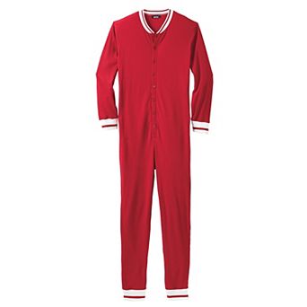 KingSize Men's Big & Tall Waffle Thermal Onesie Suit