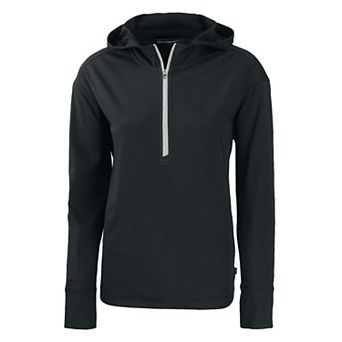 Cutter & Buck Daybreak Eco Recycled Womens Half Zip Hoodie