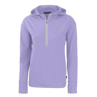 Cutter & Buck Daybreak Eco Recycled Womens Half Zip Hoodie