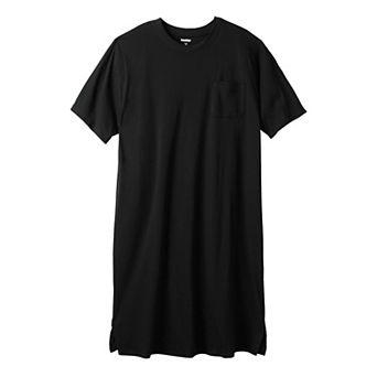 KingSize Men's Big & Tall Lightweight T-Shirt Nightshirt