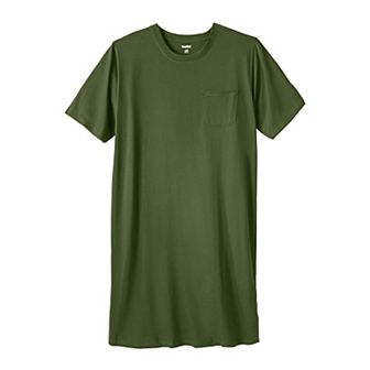 KingSize Men's Big & Tall Lightweight T-Shirt Nightshirt