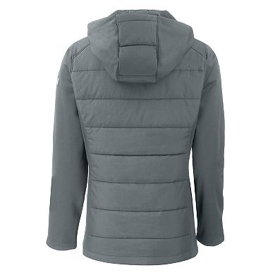 Cutter & Buck Evoke Hybrid Eco Softshell Recycled Full Zip Womens Hooded Jacket