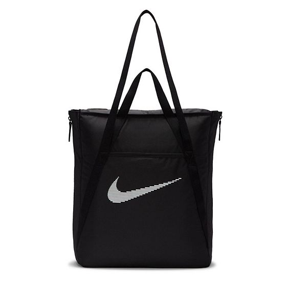 Nike Womens Gym Training Tote 28L Bag Black White Travel Everday (DR7217-010)