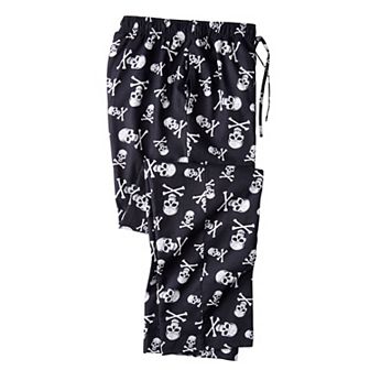 Kingsize Men's Big & Tall Flannel Novelty Pajama Pants