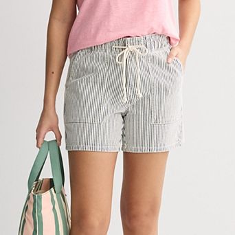 Women's Sonoma Goods For Life® Paper Bag Waist Shorts