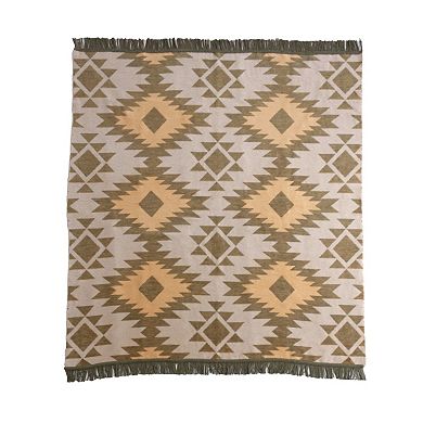 Discover Europe Cotton Blend Throw