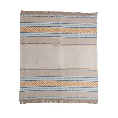 Discover Europe Cotton Blend Throw