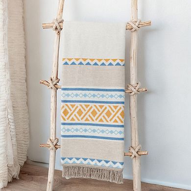 Discover Europe Cotton Blend Throw