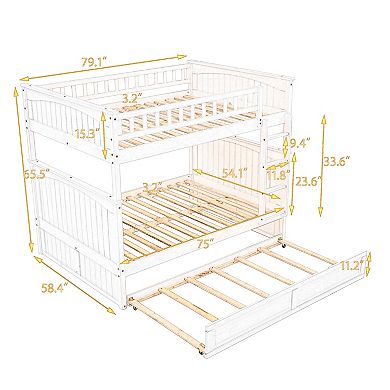 Merax Bunk Bed With Trundle