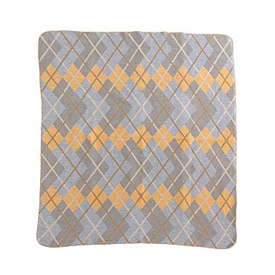 Discover Europe - Made in Portugal The Cotton Edition Argyle Throw