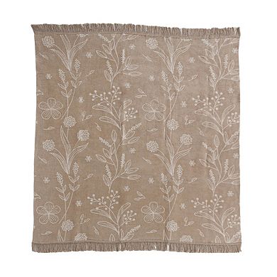 Discover Europe - Made in Portugal The Cotton Edition Wildflower Throw