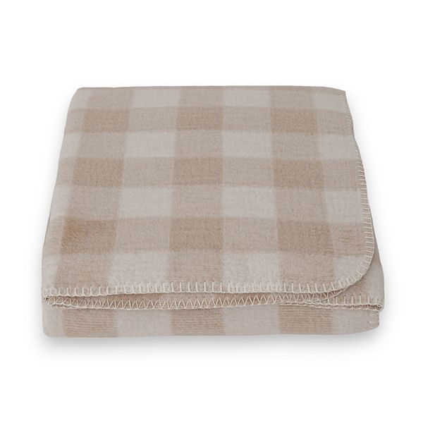 Discover Europe - Made in Portugal The Cotton Edition Plush Throw - Beige