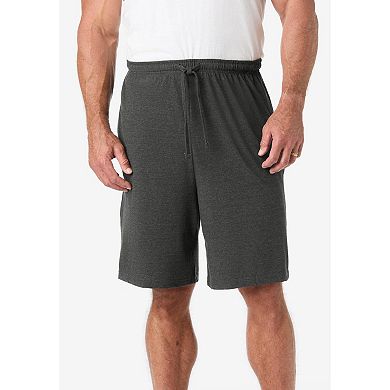 KingSize Men's Big & Tall Lightweight Jersey Pajama Shorts