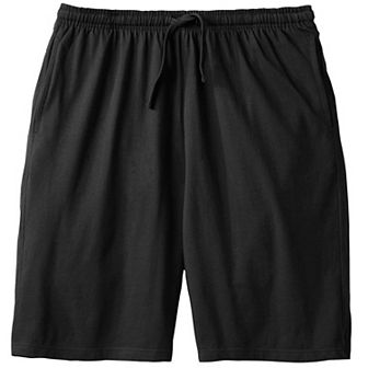 KingSize Men's Big & Tall Lightweight Jersey Pajama Shorts
