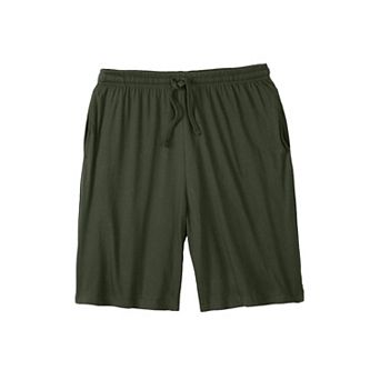 KingSize Men's Big & Tall Lightweight Jersey Pajama Shorts