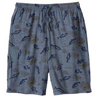 KingSize Men's Big & Tall Lightweight Jersey Pajama Shorts