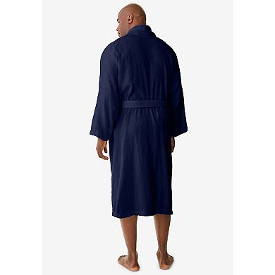 KingSize Men's Big & Tall Terry Bathrobe With Pockets