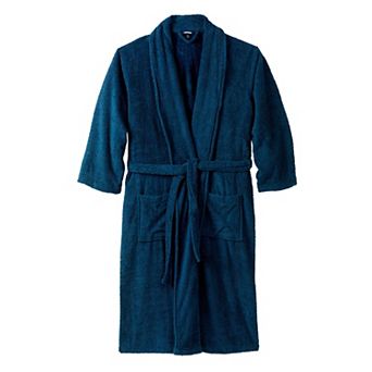KingSize Men's Big & Tall Terry Bathrobe With Pockets