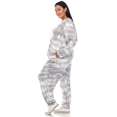Plus Size 2 Piece Loungewear Set