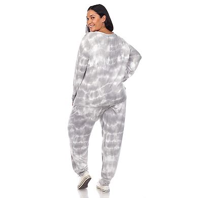 Plus Size 2 Piece Loungewear Set
