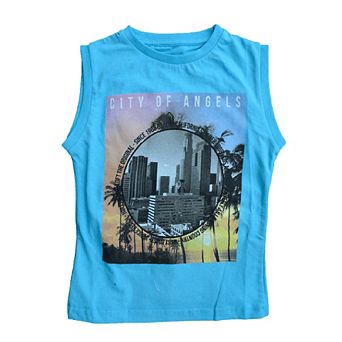 Kid's Short Sleeve Cotton T-shirts And Tank Tops