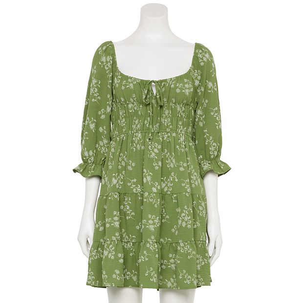 liberty green dress Alice Liberty Green Flowers Dress main image 1