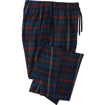 KingSize Men's Big & Tall Flannel Plaid Pajama Pants