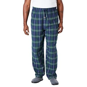 KingSize Men's Big & Tall Flannel Plaid Pajama Pants