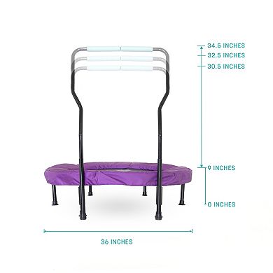 Skywalker Trampolines Mini Indoor Trampoline, Rebounder For Kids