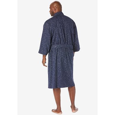 KingSize Men's Big & Tall Cotton Jersey Robe
