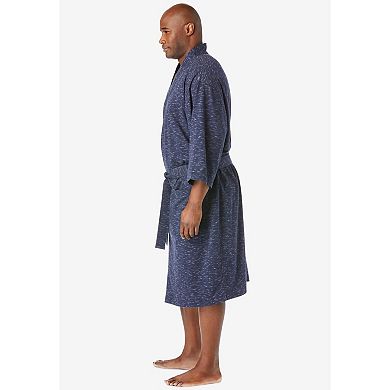 KingSize Men's Big & Tall Cotton Jersey Robe