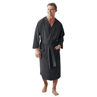 KingSize Men's Big & Tall Cotton Jersey Robe