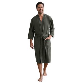 KingSize Men's Big & Tall Cotton Jersey Robe