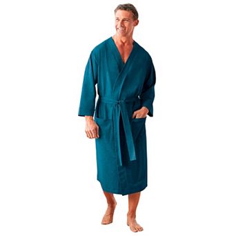 Kingsize Men's Big & Tall Cotton Jersey Robe