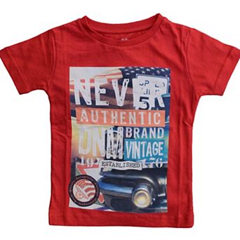 Crew Neck Cotton T-shirts For Toddlers And Young Kids