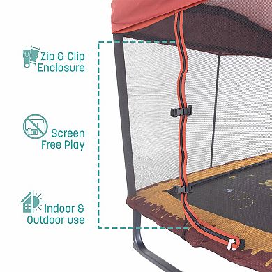 Skywalker Trampolines Mini Indoor Trampoline, Rebounder For Kids